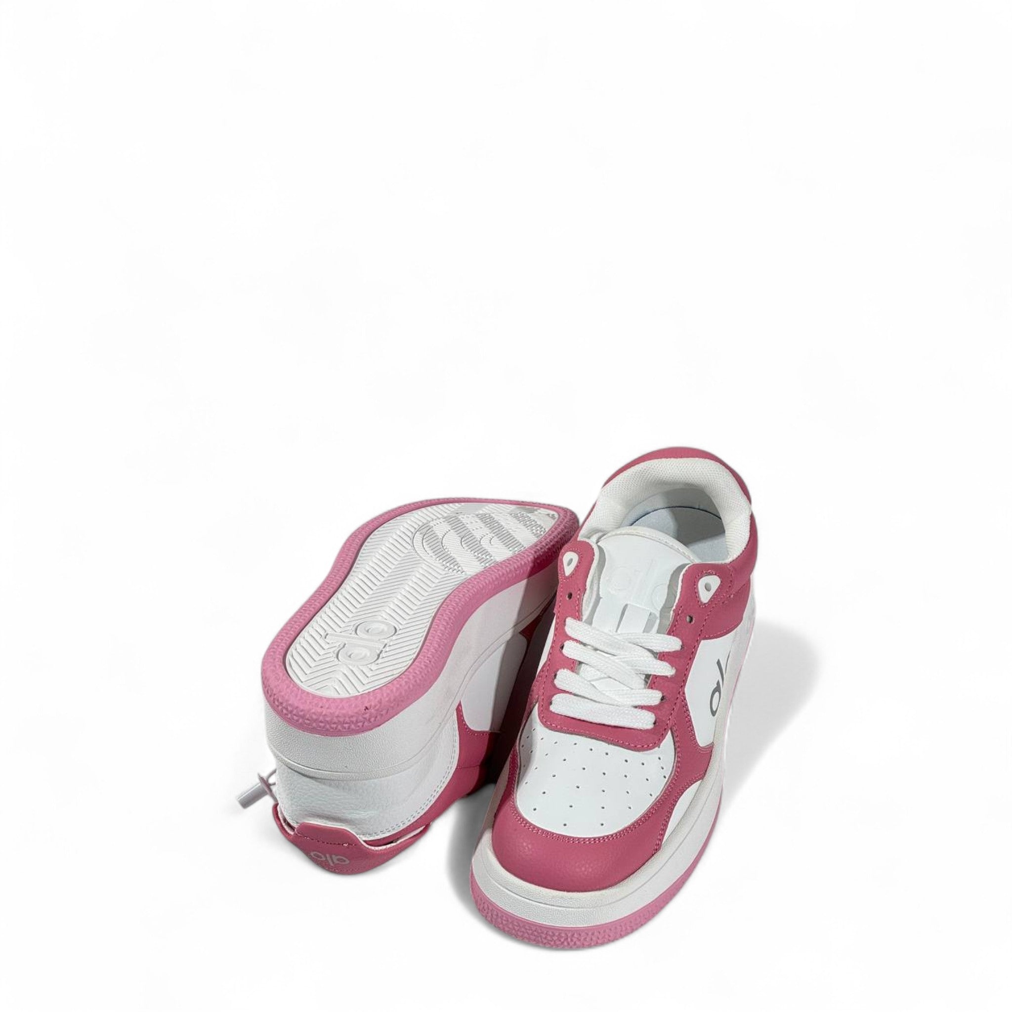💖 Alo Pink & White Sneakers | Sporty Chic Meets Everyday Comfort 👟✨