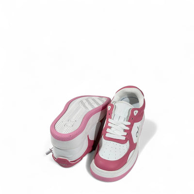 Alo Pink & White Sneakers – Sporty Chic Meets Everyday Comfort