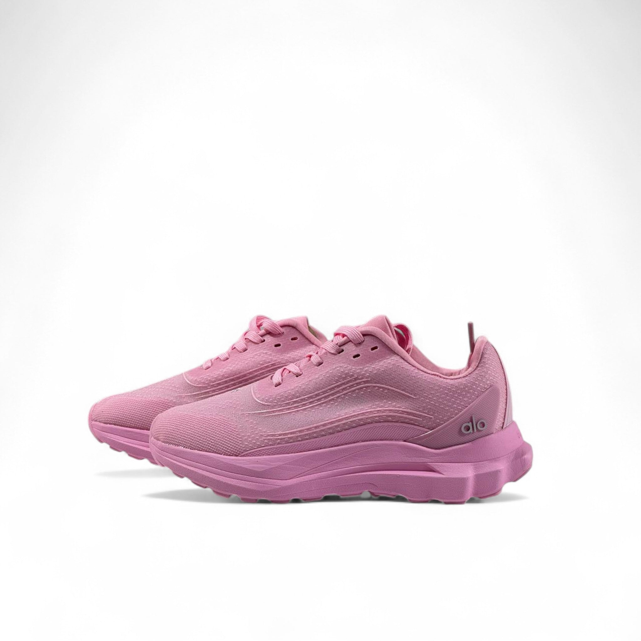 💖 Alo Pink Runner Sneakers – Bold Style Meets Cloud Comfort 💖