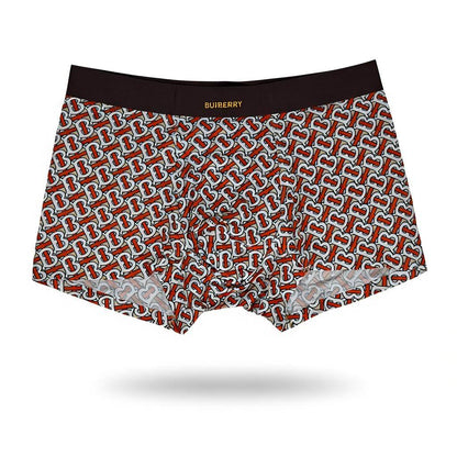 Burberry Inspired Premium Printed Men's Boxer Set – 3 Designer Pieces