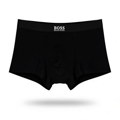 Boss Inspired Premium Black Men's Boxer Set – 3 Classic Pieces
