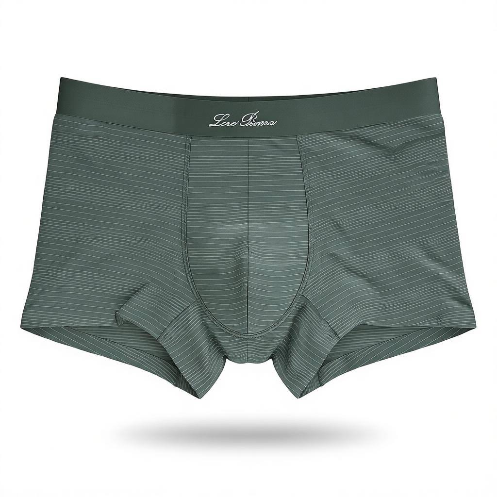 Loro Piana Inspired Premium Striped Men's Boxer Set – 3 Elegant Pieces