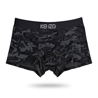 Kenzo Inspired Camo Men's Boxer Set – 3 Premium Pieces