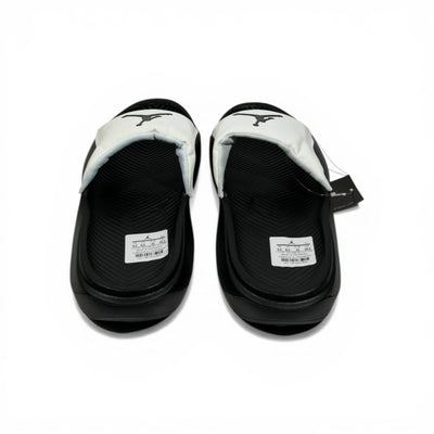 ⚫⚪ Air Jordan Mono Slides – Black & White Signature Comfort Edition
