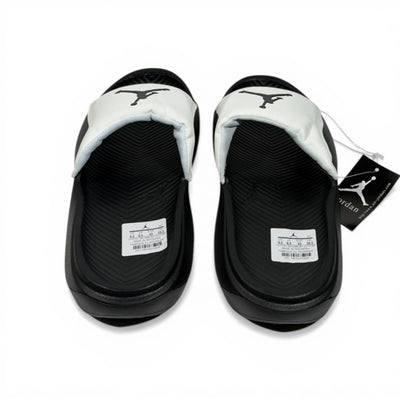 ⚫⚪ Air Jordan Mono Slides – Black & White Signature Comfort Edition