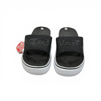 ⚫ Vans Classic Slides – Black Essential Street Comfort