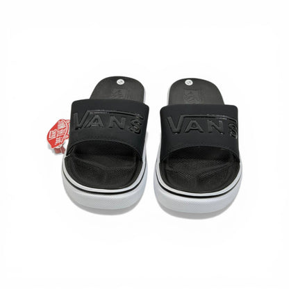 ⚫ Vans Classic Slides – Black Essential Street Comfort