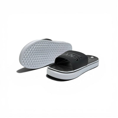 ⚫ Vans Classic Slides – Black Essential Street Comfort