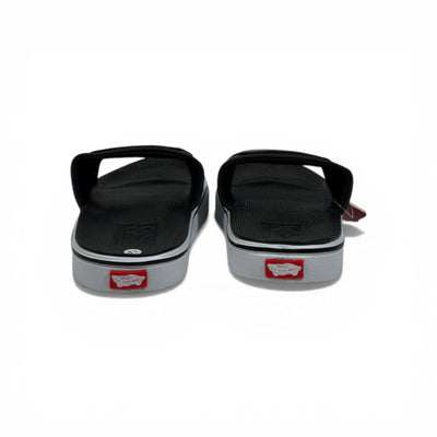 ⚫🩶 Vans Checkerboard Slides – Black & Grey Urban Edition