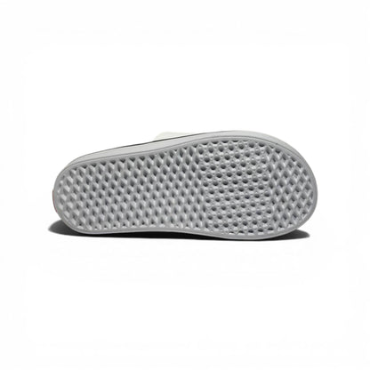 ⚪⚫ Vans Classic Slides – White & Black Essential Edition