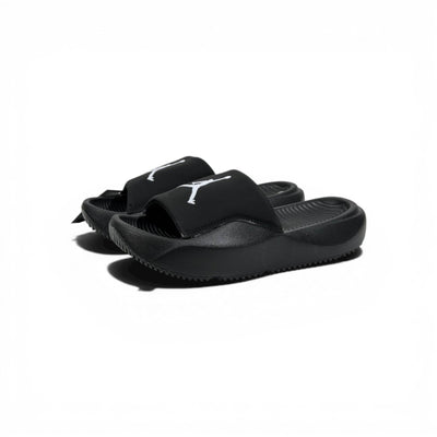 ⚫⚪ Air Jordan Slides – Black Classic Essential Edition