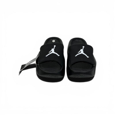 ⚫⚪ Air Jordan Slides – Black Classic Essential Edition