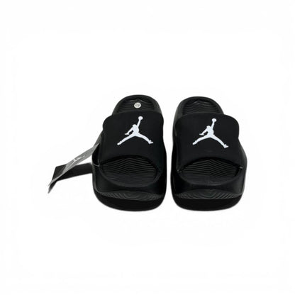 ⚫⚪ Air Jordan Slides – Black Classic Essential Edition