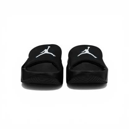 ⚫⚪ Air Jordan Slides – Black Classic Essential Edition
