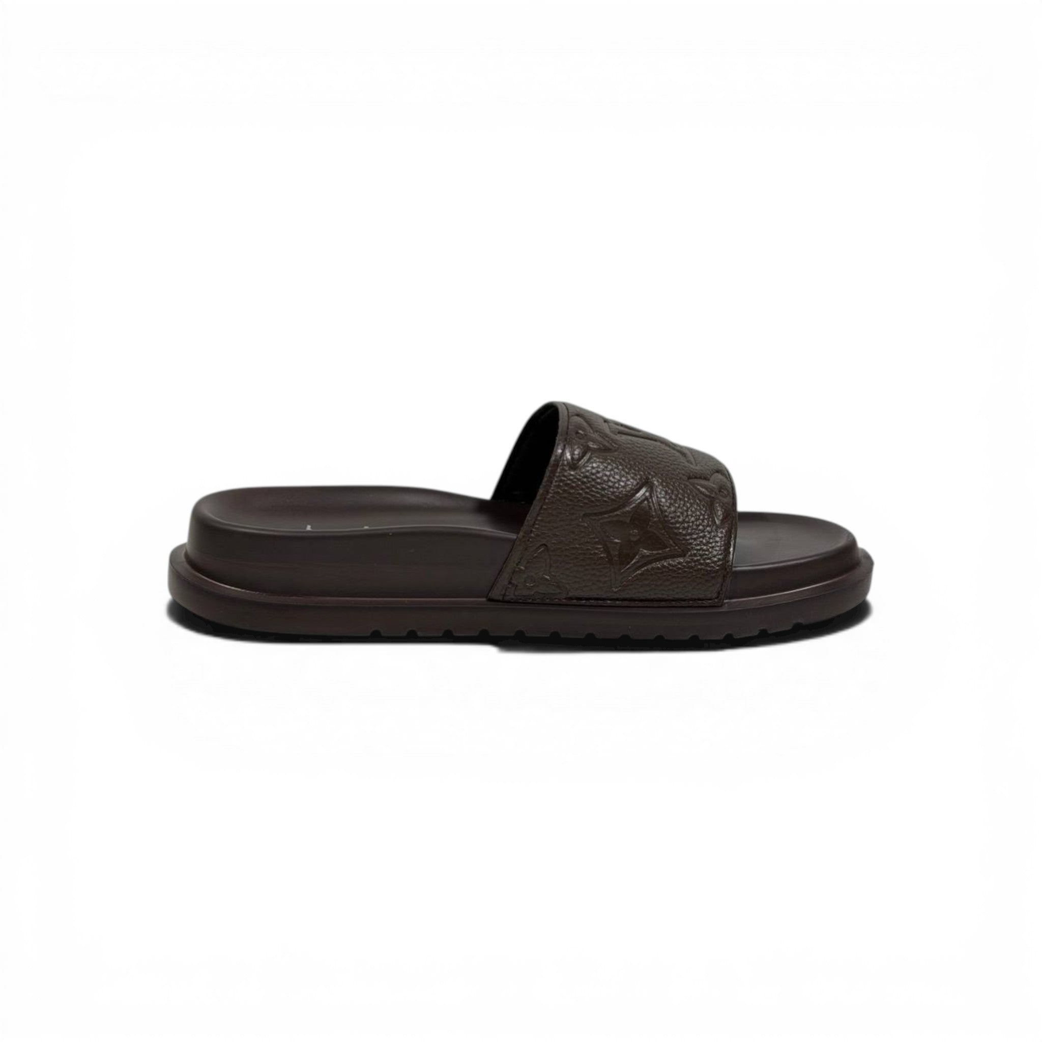 🤎✨ Louis Vuitton Monogram Slides – Premium Brown Edition