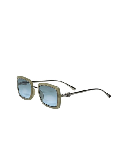 🕶️ Chanel Square Gradient Sunglasses – Modern Elegance & Iconic Luxury ✨💚💙
