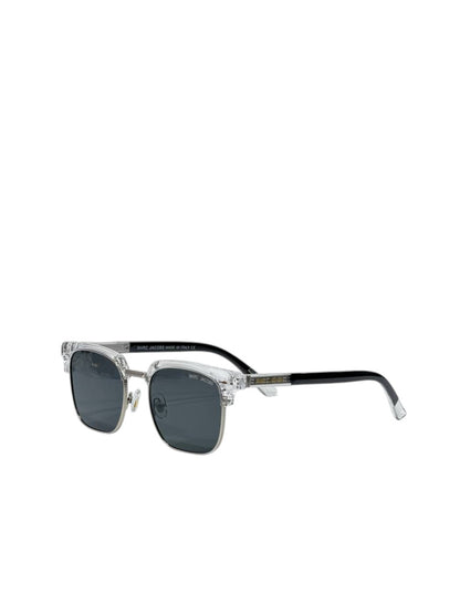 🕶️ Marc Jacobs Inspired Luxury Oversized Sunglasses – Beige Monogram Edition