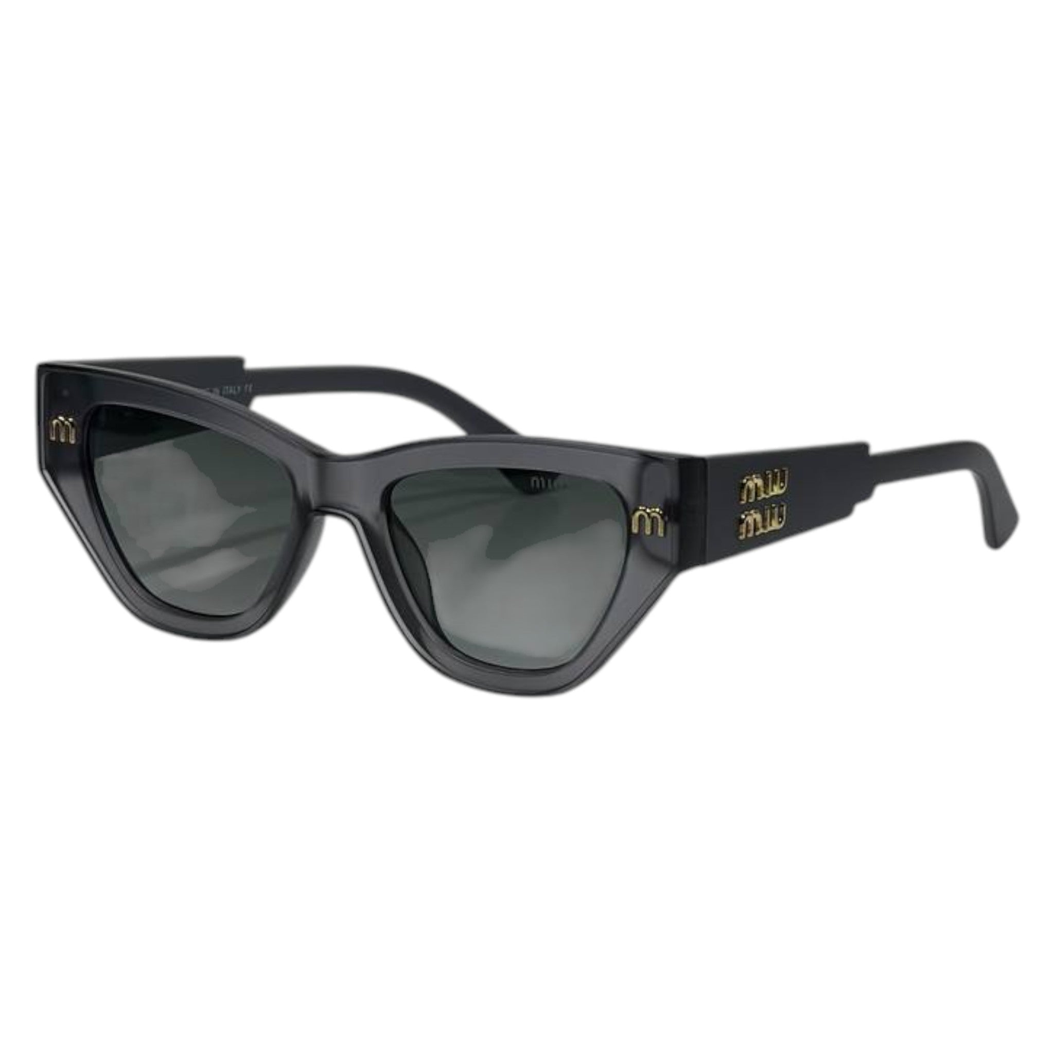 Miu Miu Black Cat-Eye Sunglasses – Luxury Designer Statement Eyewear ✨