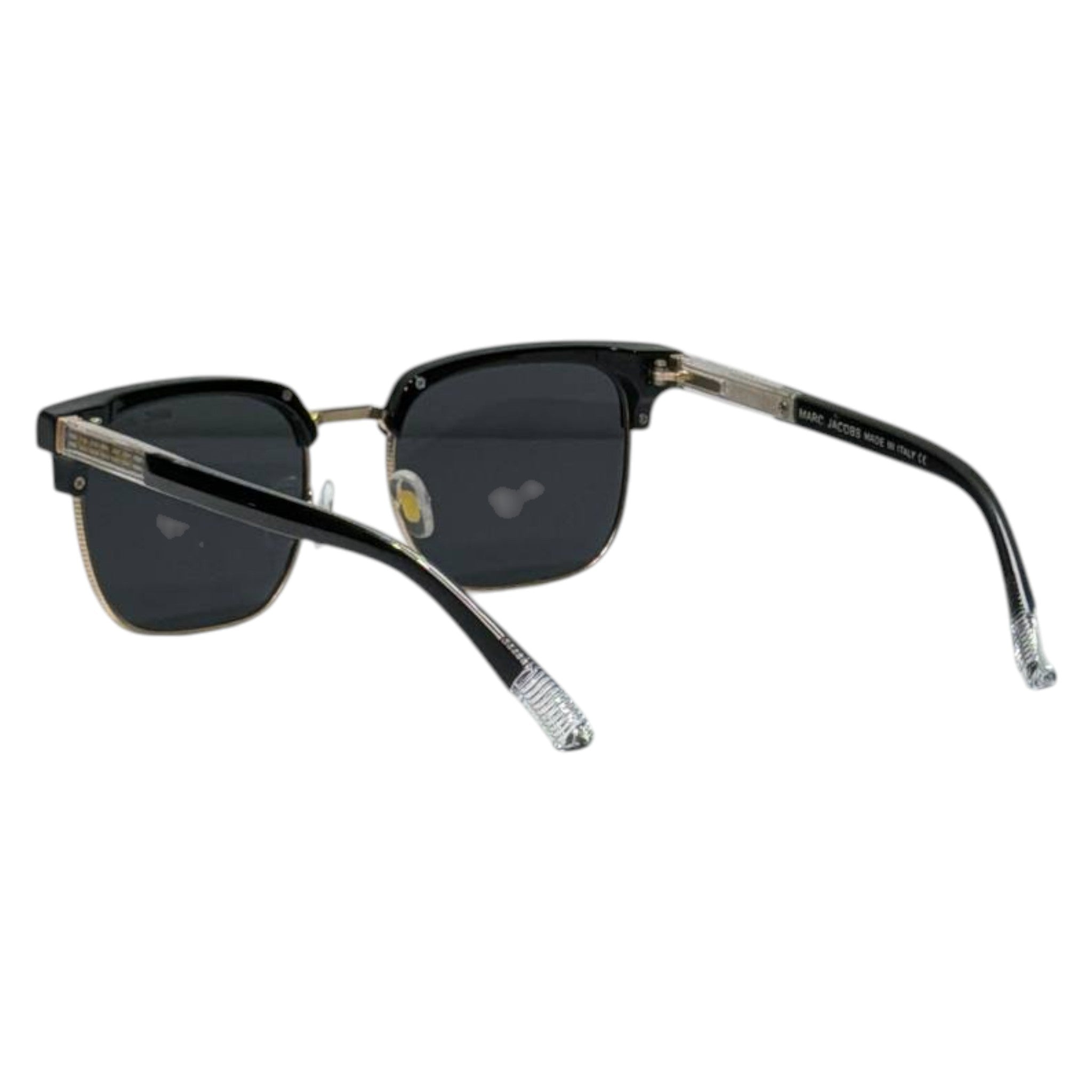Marc Jacobs Luxury Browline Sunglasses – Premium Black & Gold UV400 🖤✨