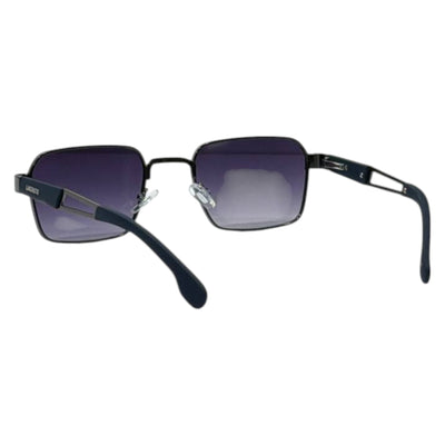 ✨ Catchy Title: Lacoste Modern Rectangular Sunglasses – Matte Black Metal Frame 🐊🕶️