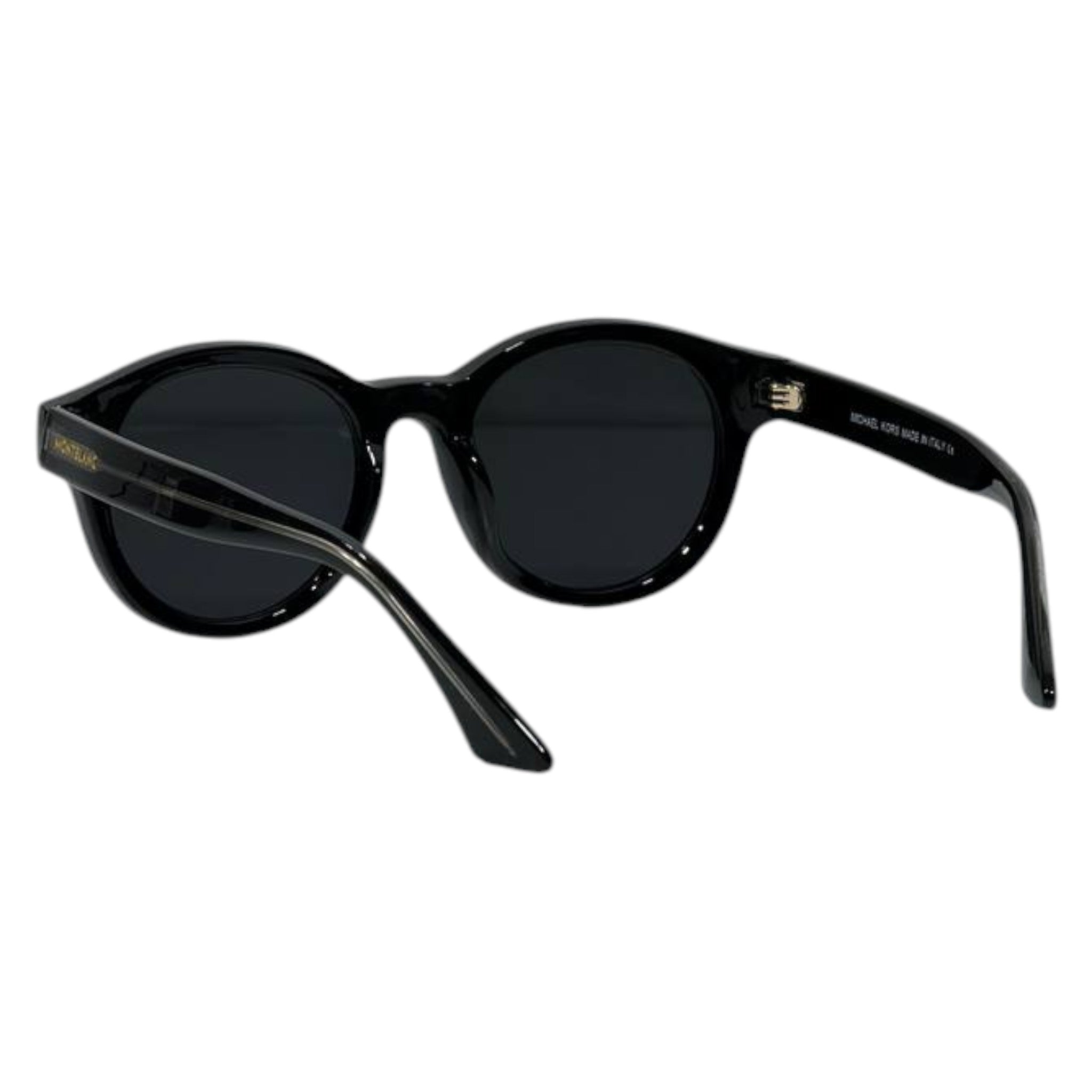 Emporio Armani Classic Round Sunglasses – Black Acetate Frame 🕶️✨