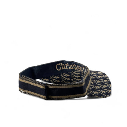 Christian Dior Oblique Navy Visor 🌓💼
