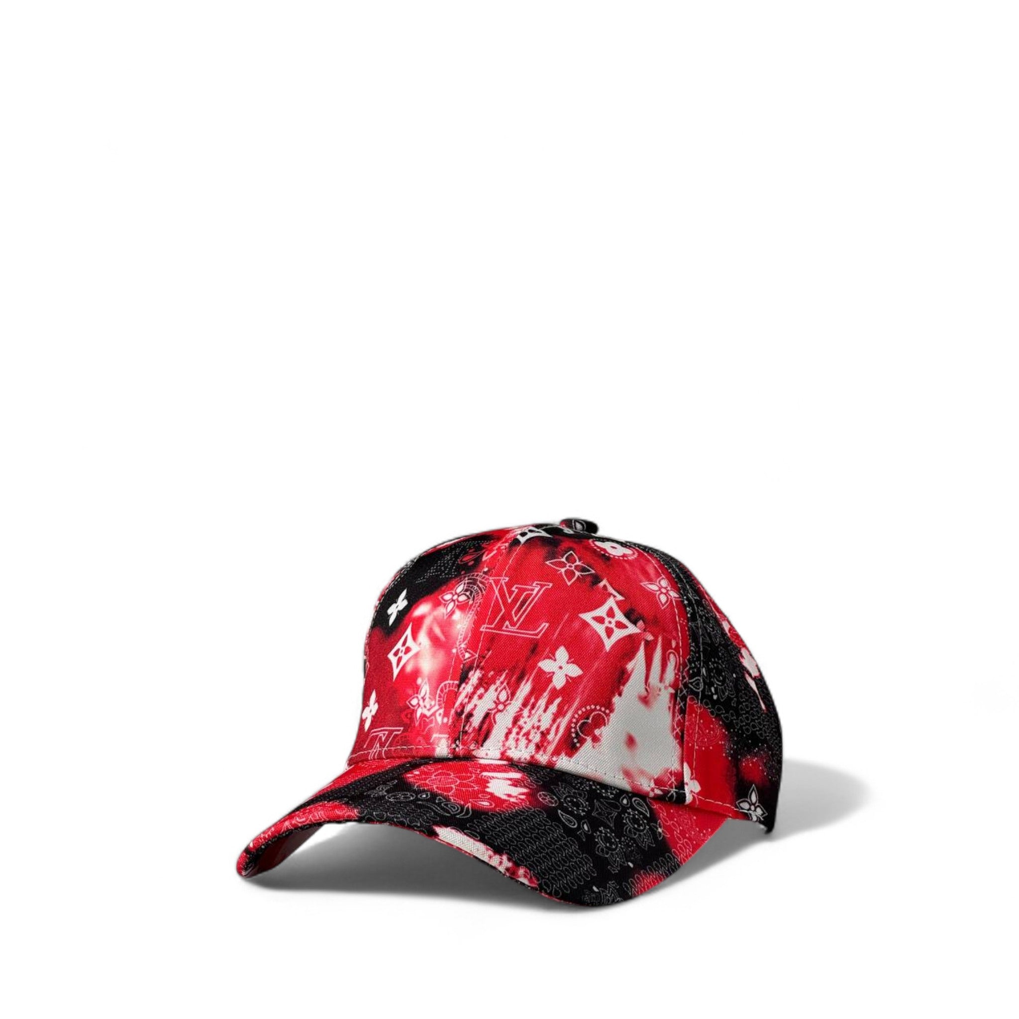 Louis Vuitton Red Graffiti Monogram Cap 🔴🖤🎨