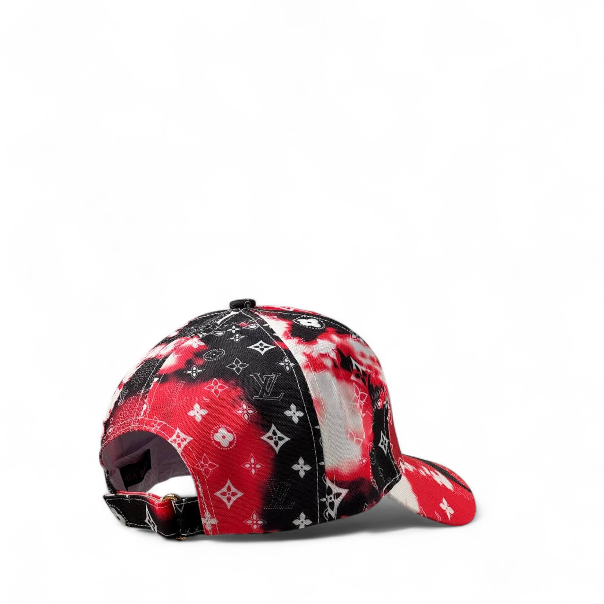 Louis Vuitton Red Graffiti Monogram Cap 🔴🖤🎨