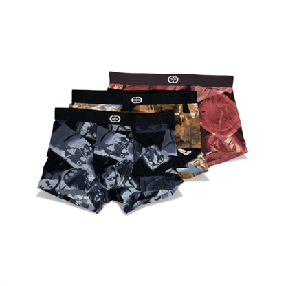 Dior Premium Men’s Printed Boxer Set – 3 Pieces | Ultra-Soft & Stylish Comfort 👑🩳