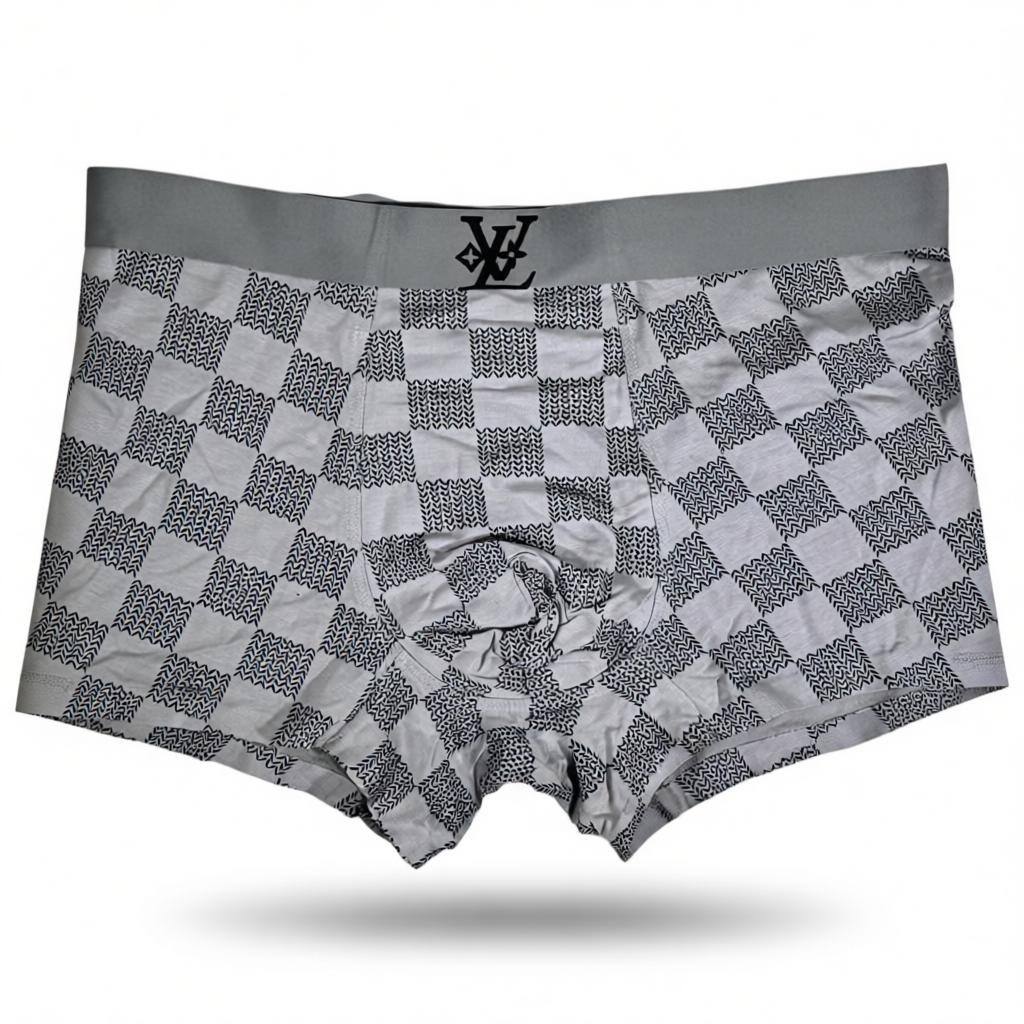 Louis Vuitton Men’s Checkered Boxer Set – 3 Pieces | Luxury Comfort & Premium Fit 🩳💎