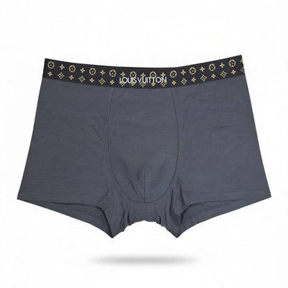 Louis Vuitton Men’s Monogram Waistband Boxer Set – 3 Pieces | Premium Soft Stretch 🩳💛