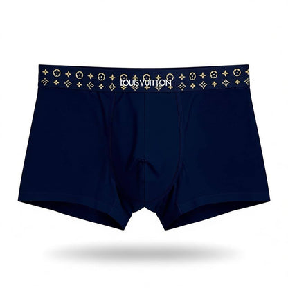 Louis Vuitton Men’s Monogram Waistband Boxer Set – 3 Pieces | Premium Soft Stretch 🩳💛