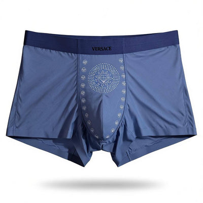 Versace Men’s Luxury Boxer Set – 3 Pieces | Ultra-Soft Stretch with Signature Medusa Design 🩳💎