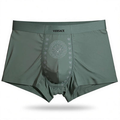 Versace Men’s Luxury Boxer Set – 3 Pieces | Ultra-Soft Stretch with Signature Medusa Design 🩳💎