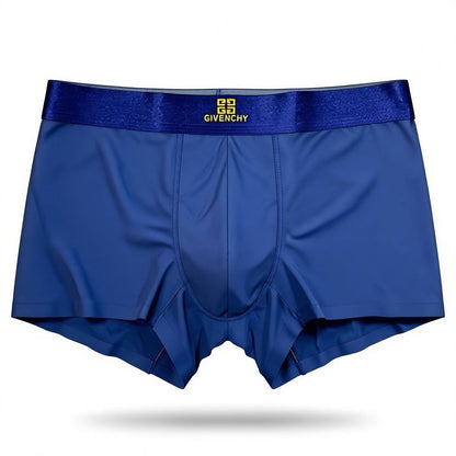 Givenchy Men’s Luxury Boxer Set – 3 Pieces | Ultra-Soft Stretch with Signature Gold Logo 🩳💛