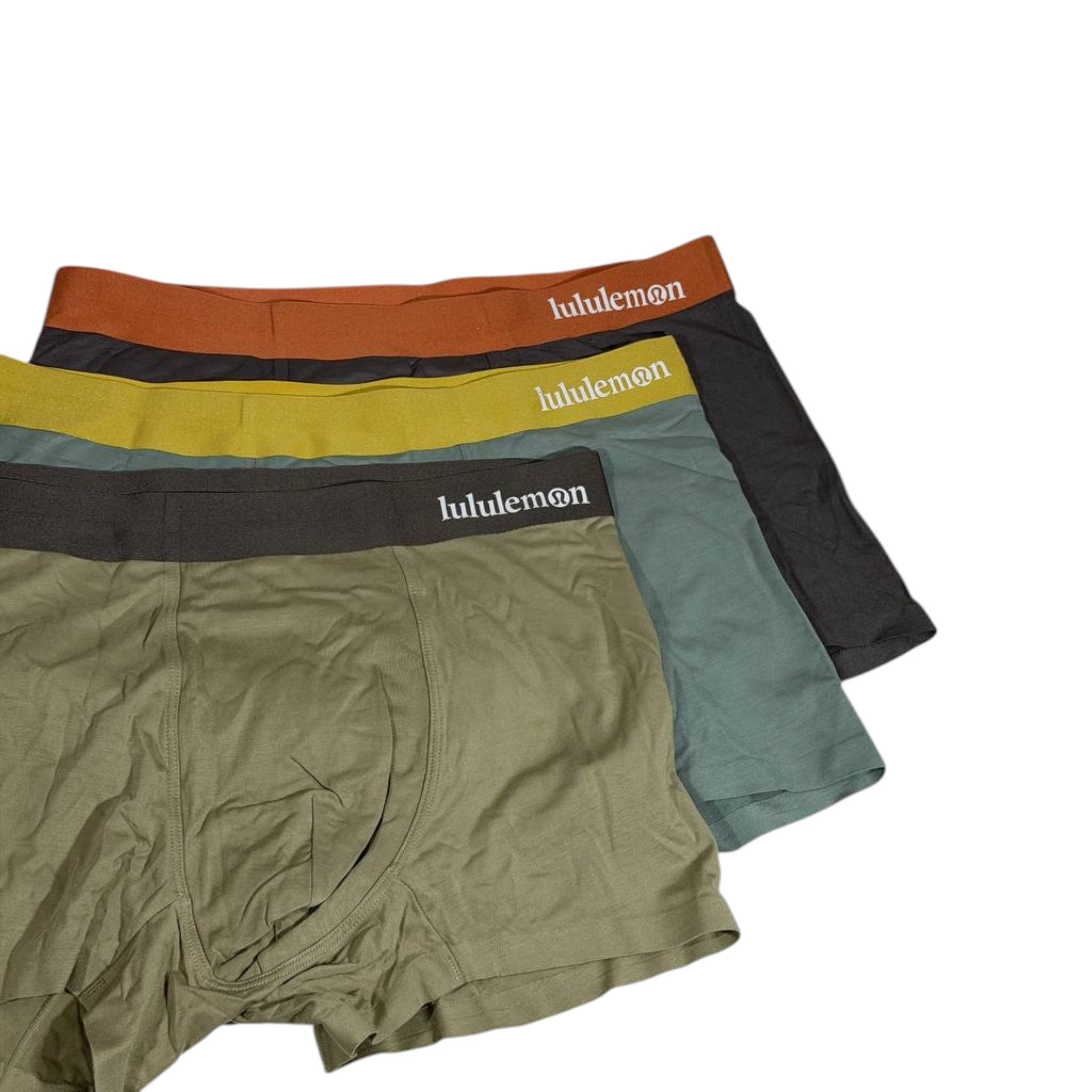 Lululemon Men’s Athletic Boxer Set – 3 Pieces | Ultra-Soft Performance Stretch & Breathable Comfort 🩳🔥