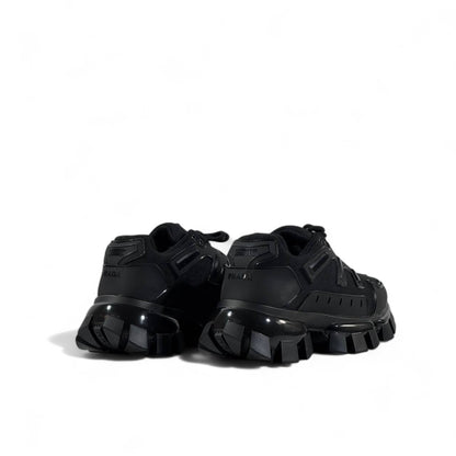 Prada Cloudbust Thunder Sneakers – Triple Black Luxe ⚡🖤