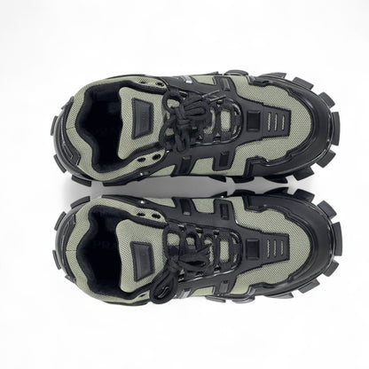 Prada Cloudbust Thunder Sneakers – Black & Olive Edition 🖤💚