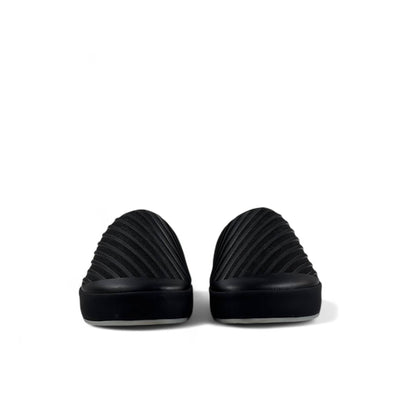 Prada Quilted Nylon Slides – Black Minimal Luxe 🖤✨