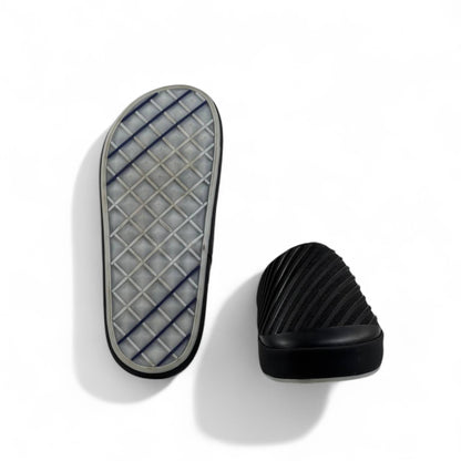 Prada Quilted Nylon Slides – Black Minimal Luxe 🖤✨