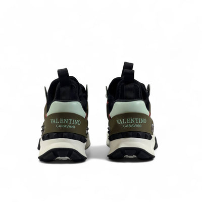 Valentino Garavani Bounce Sneakers – Olive Green Luxe