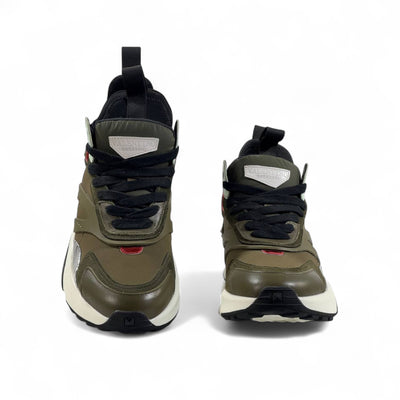 Valentino Garavani Bounce Sneakers – Olive Green Luxe