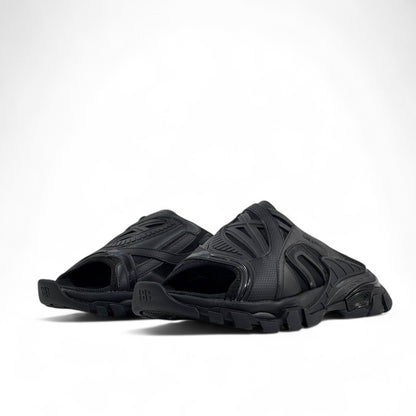 Balenciaga Track Slipper – Triple Black Street Luxe 🖤🔥