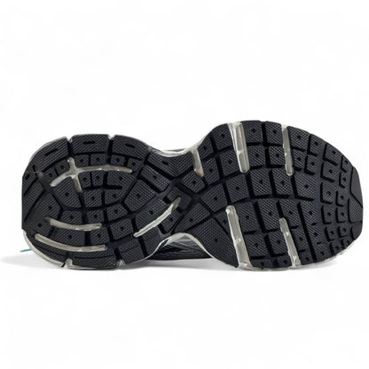 Balenciaga 3XL Sneakers – Silver & Neon Power Run ⚡👟