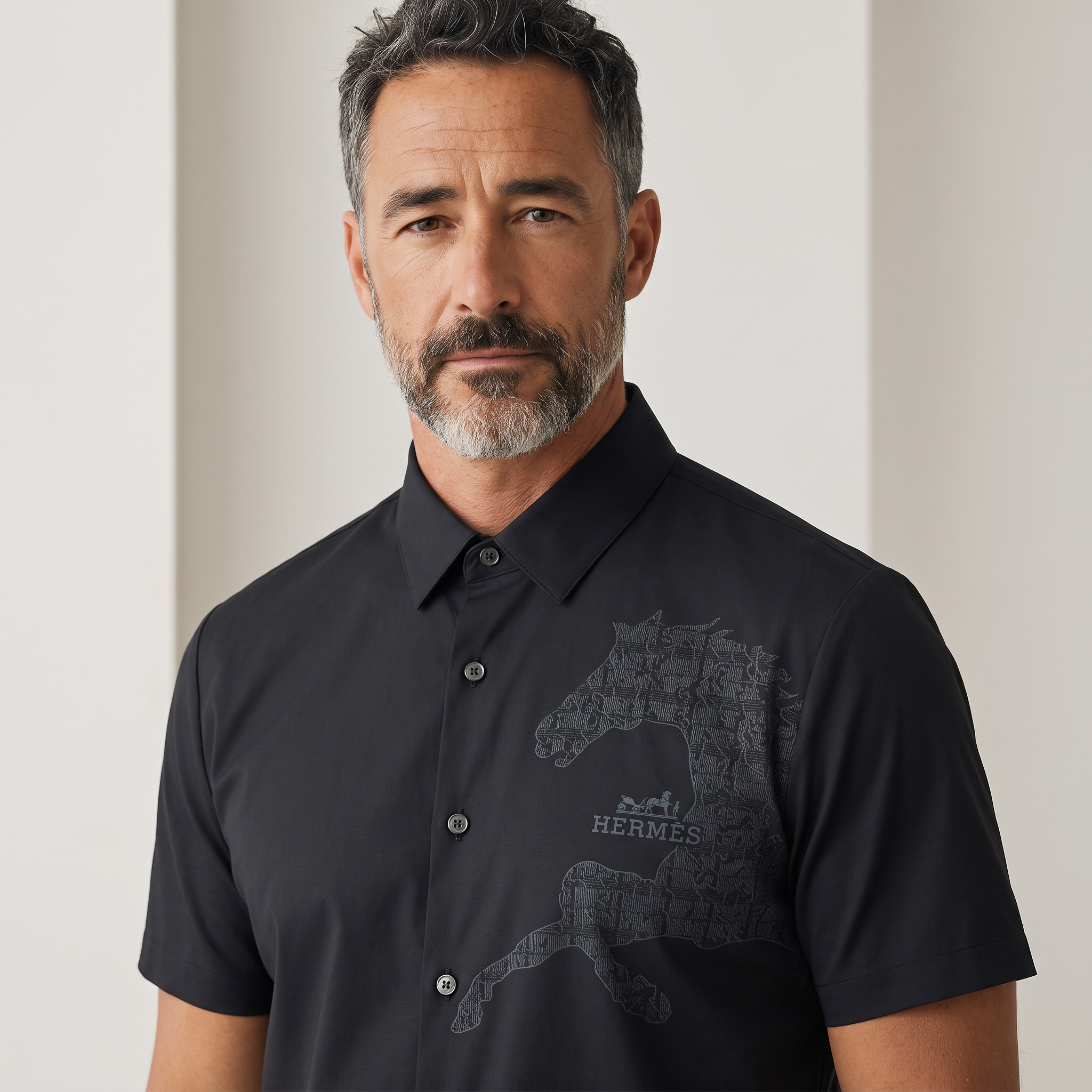 Hermès Performance Polo Shirt – Black