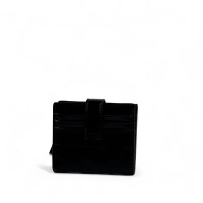 Louis Vuitton Black Checkered Wallet – Compact Luxury Elegance