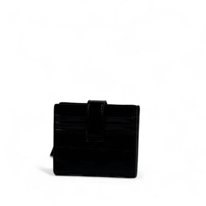 Louis Vuitton Black Checkered Wallet – Compact Luxury Elegance 🖤✨