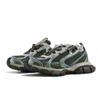 Balenciaga 3XL Sneakers – Green Iridescent Oversized Luxe ⚡💚