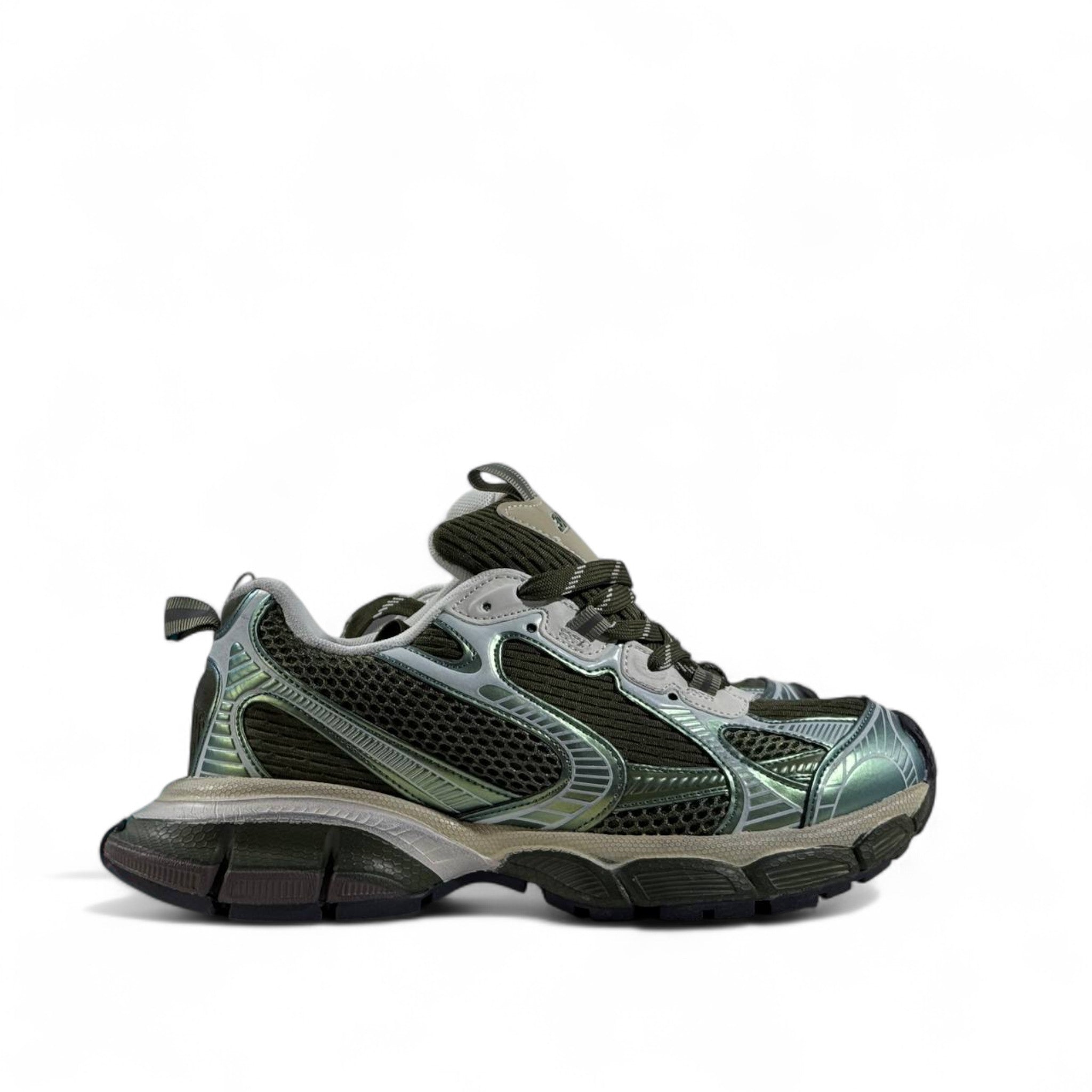 Balenciaga 3XL Sneakers – Green Iridescent Oversized Luxe ⚡💚