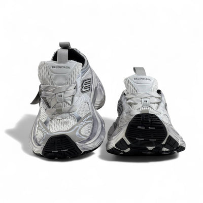 Balenciaga 10XL Sneakers – White & Silver Mega Oversized Luxe ⚡🤍